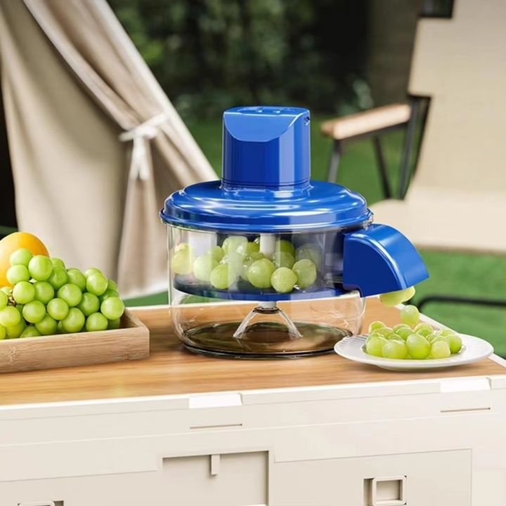 Automatic Garlic Peeling Machine, Electric Peeler for Fruit and Vegetables, Rechargeable Kitchen Tool for Garlic, Grapes, Tomatoes, Cherries, Family Friendly Fruit Peeler Machine